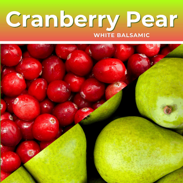 Cranberry Pear White Balsamic Vinegar