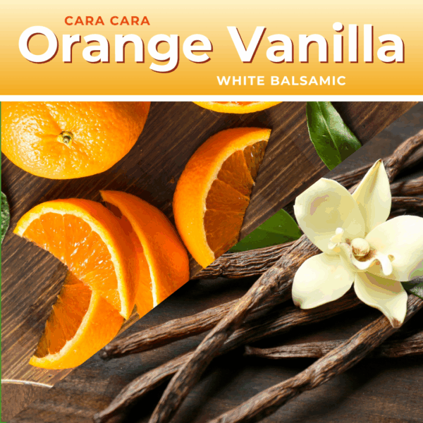 Orange Vanilla White Balsamic Vinegar