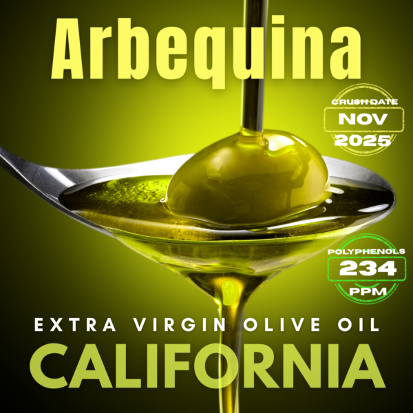 Arbequina Extra Virgin Olive Oil