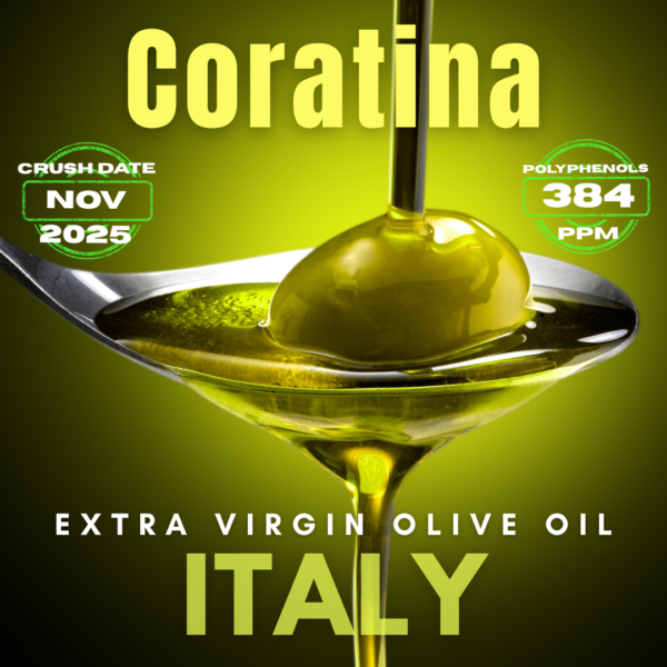 Coratina Extra Virgin Olive Oil