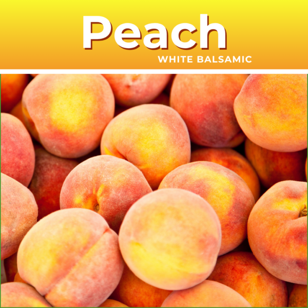 Peach White Balsamic Vinegar