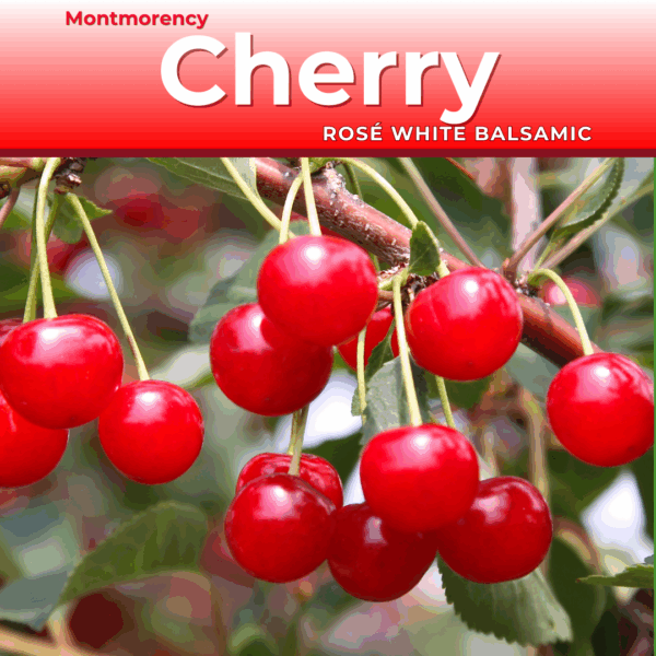 Montmorency Cherry Rosé White Balsamic Vinegar